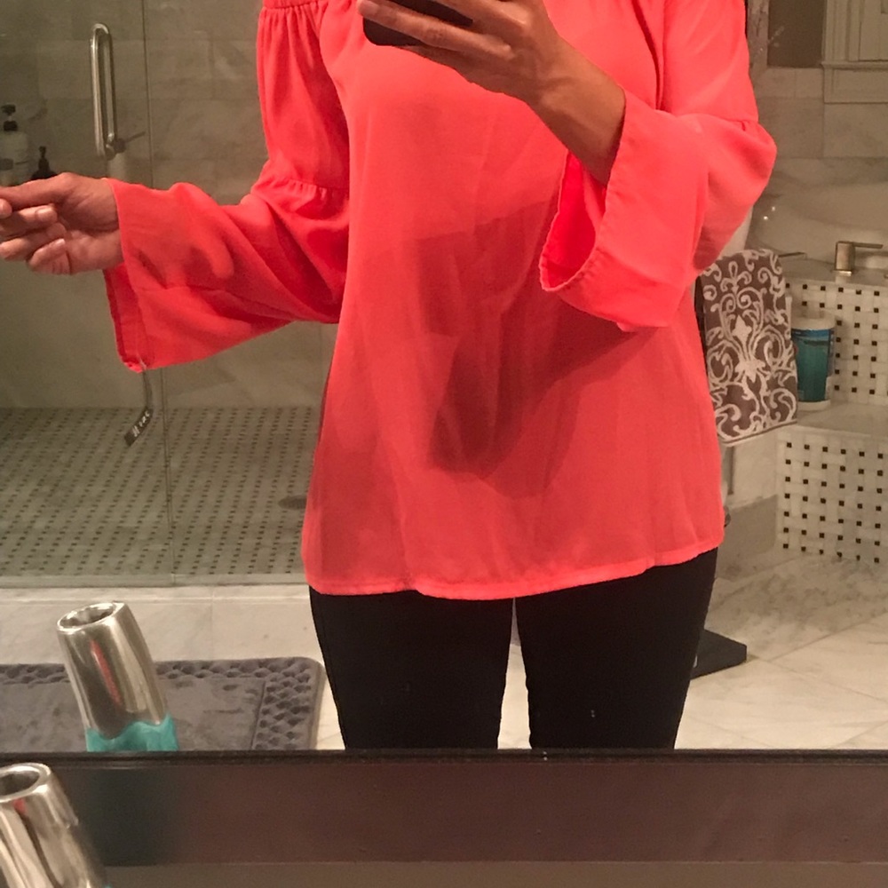 Inc cold shoulder top